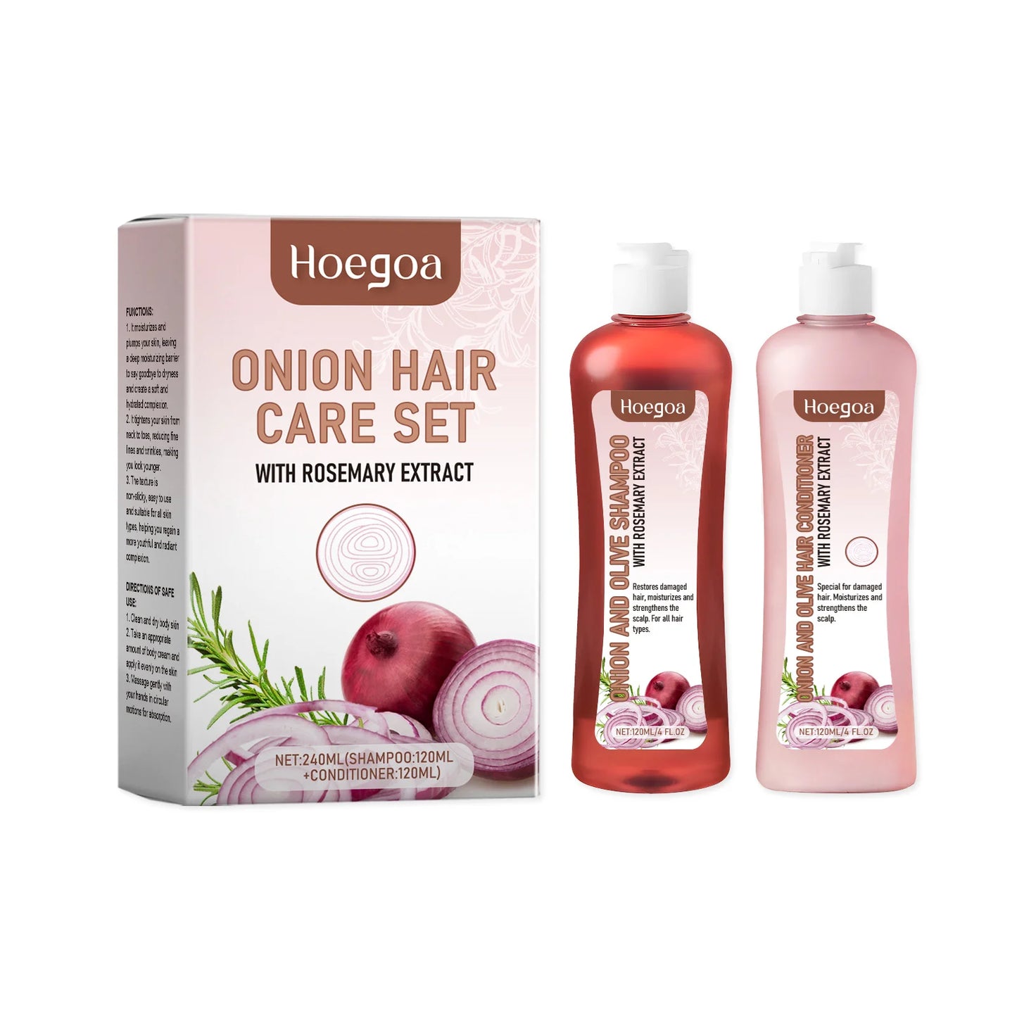Hair Growth Shampoo & Conditioner – Nourish & Smooth