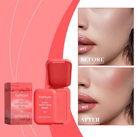 Beauty Butter Cream Blush – Matte Moisturizing Cheek Powder