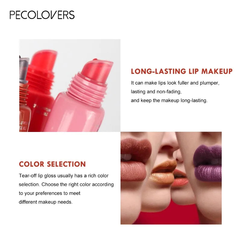 Peel-Off Lip Stain – Long Lasting Waterproof Tint