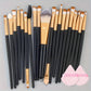 Makeup Brush Set (8–20pcs) – Foundation & Eyeshadow