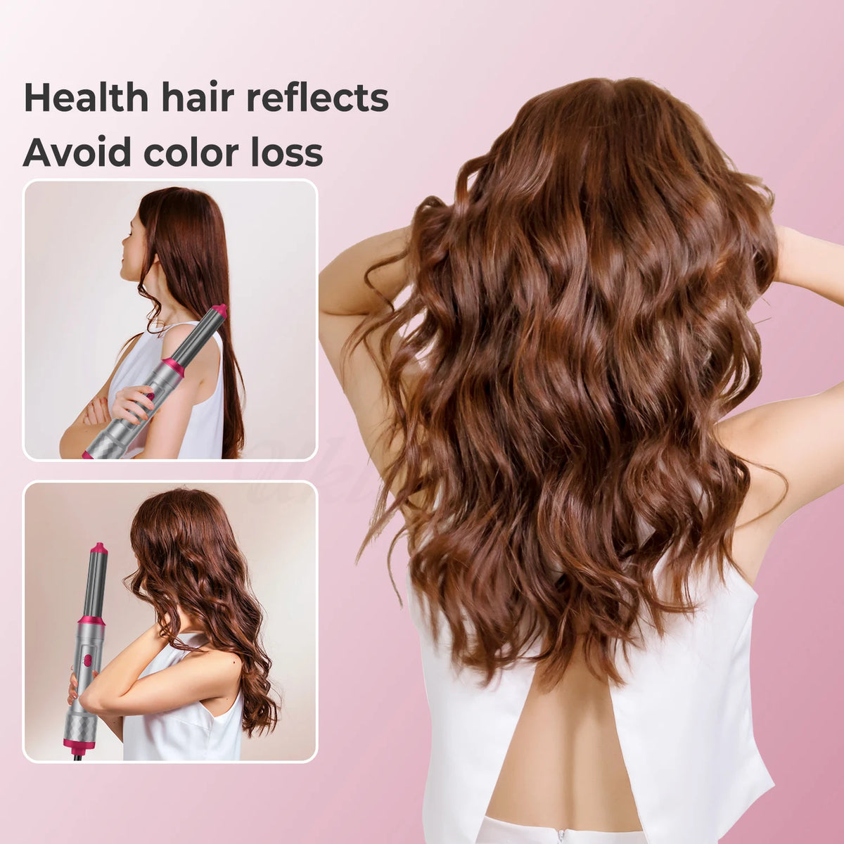 5-in-1 Negative Ion Hot Air Styling Brush - image 6