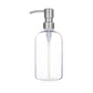 Clear Shampoo & Body Wash Dispenser Set – Stainless Pump