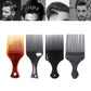 Wide Tooth Afro Pick Comb – Plastic Curly Hair Styling Tool