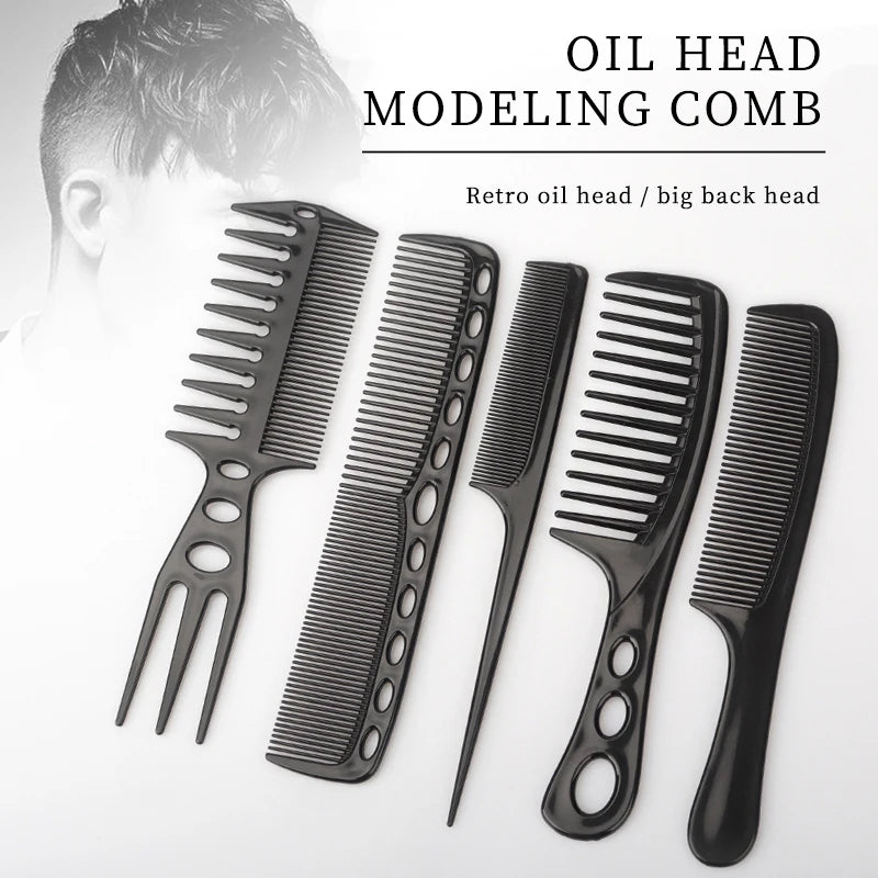6-Piece Hair Comb Set – Professional Styling Tools