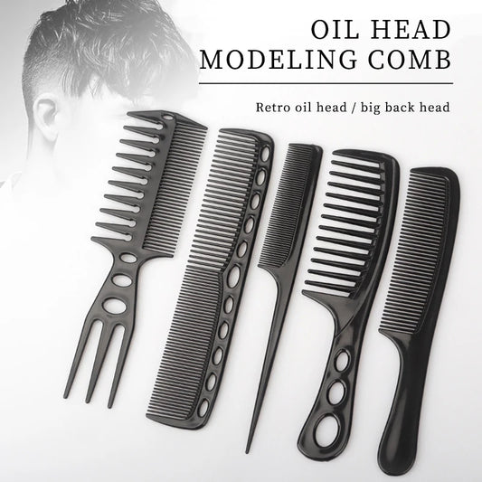 6-Piece Hair Comb Set – Professional Styling Tools