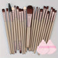Makeup Brush Set (8–20pcs) – Foundation & Eyeshadow