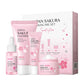 Sakura Skincare Set – Cleanser, Serum, Cream & Eye Care