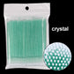 100PCS Eyelash Cleaning Swabs – Lash Extension & Glue Remover Tools