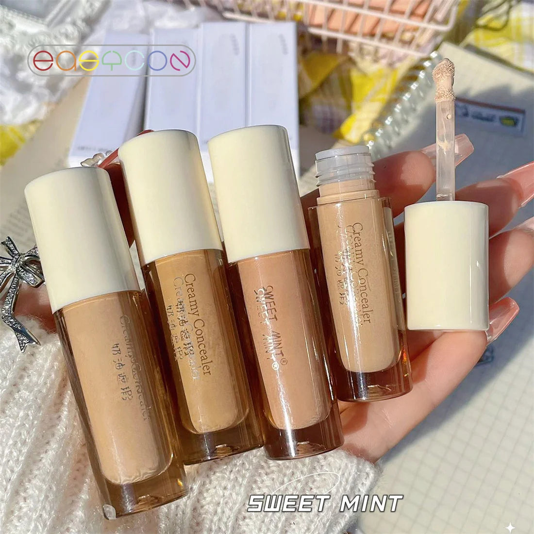 Liquid Concealer Foundation – Waterproof, Dark Circle Corrector