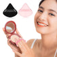 12 Pieces Powder Puff Triangle Face Makeup Cosmetic for Loose Powder Soft Body Washable Reusable Foundation Sponge Mineral Wet D