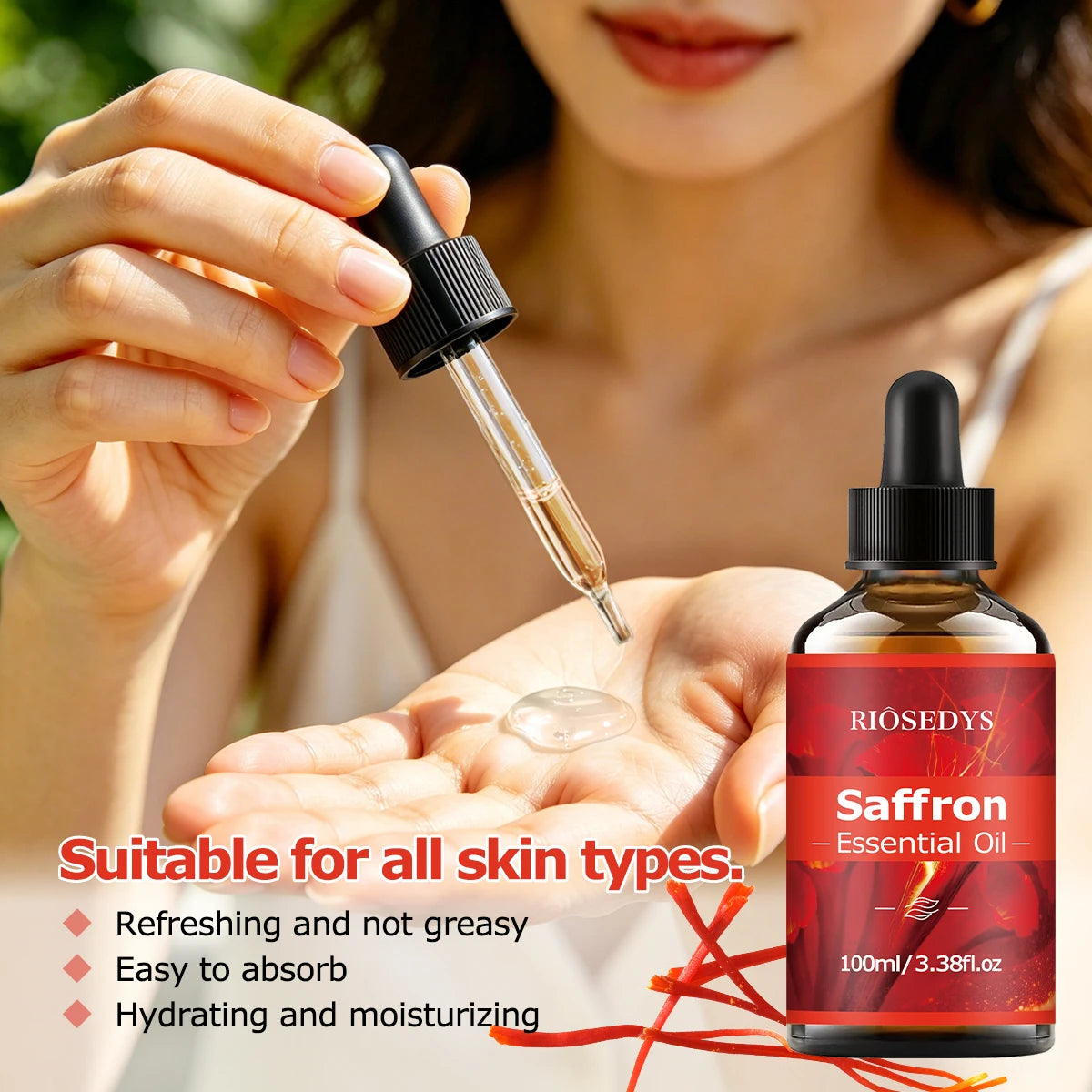 Saffron Essential Massage Oil