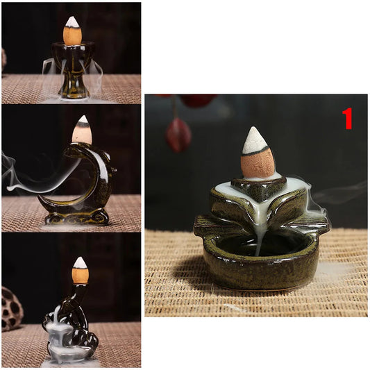 Waterfall Backflow Incense Burner