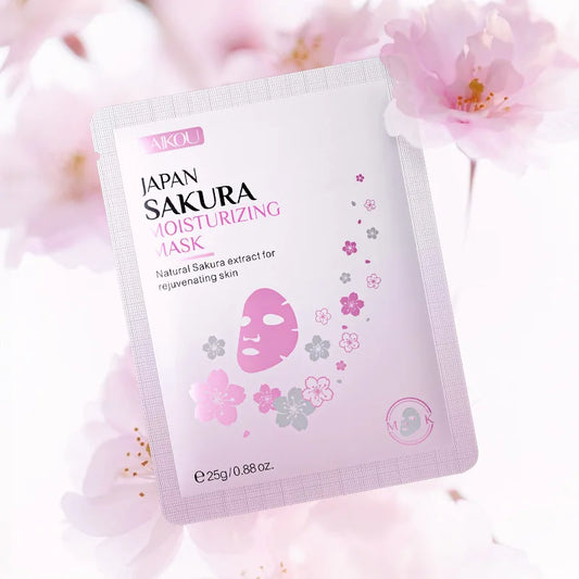 LAIKOU Sakura Face Mask – Moisturizing & Anti-Aging (10pcs)