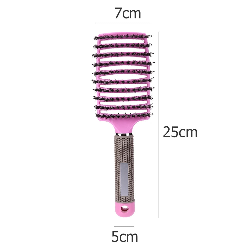 Women’s Scalp Massage Comb – Anti-Static Detangling Brush