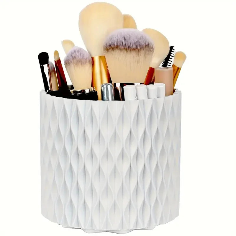 Rotating Makeup Organizer – 360° Brush & Tool Holder