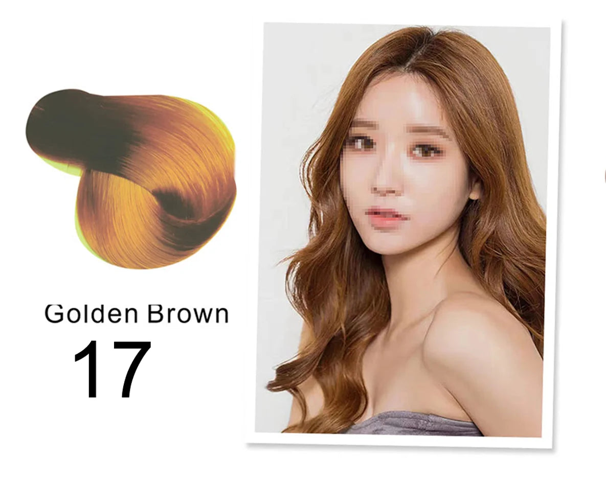 Mokeru Argan Hair Dye – Dark Brown Shampoo, 500ml