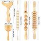 Wood Therapy Massage Tools – Anti-Cellulite Wooden Roller Set