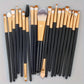 Makeup Brush Set (8–20pcs) – Foundation & Eyeshadow