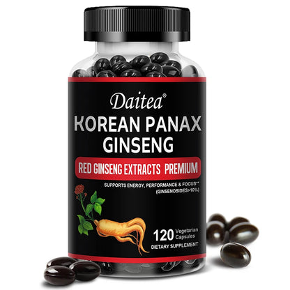 Daitea Korean Red Ginseng 1000mg – Energy, Endurance & Vitality