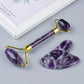 Amethyst Crystal Roller – Anti-Cellulite & Gua Sha Tool