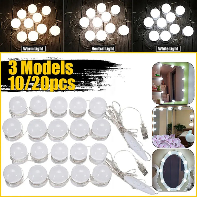 LED Vanity Makeup Mirror Light Bulbs
