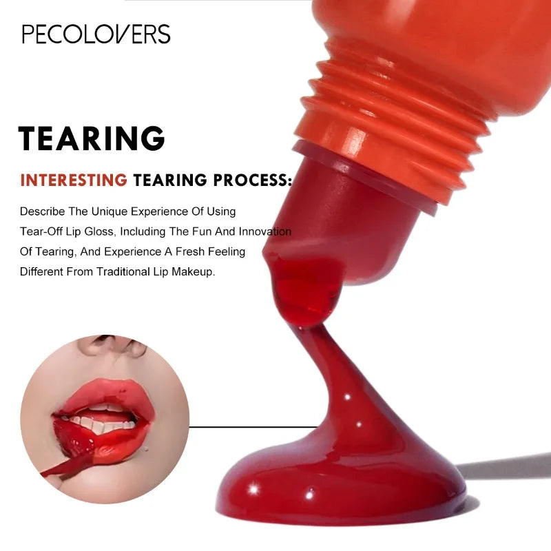 Peel-Off Lip Stain – Long Lasting Waterproof Tint