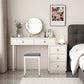 Makeup Dressing Vanity Table Organizer Drawers Modern Vanity Table Bedroom Table De Maquillage Avec Miroir Bedroom Furniture