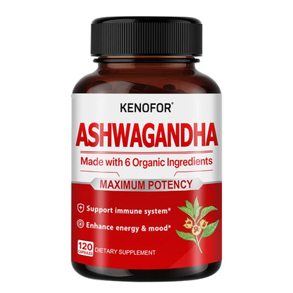 Organic Ashwagandha with St. John’s Wort – Stress, Focus & Energy