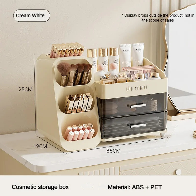 Makeup Organizer with Drawers for Vanity Spacious Cosmetic Display Case ,Perfect Storage Solution for Beauty Essential