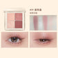 Judydoll 4-Color Eyeshadow Palette – Matte & Glitter Shades