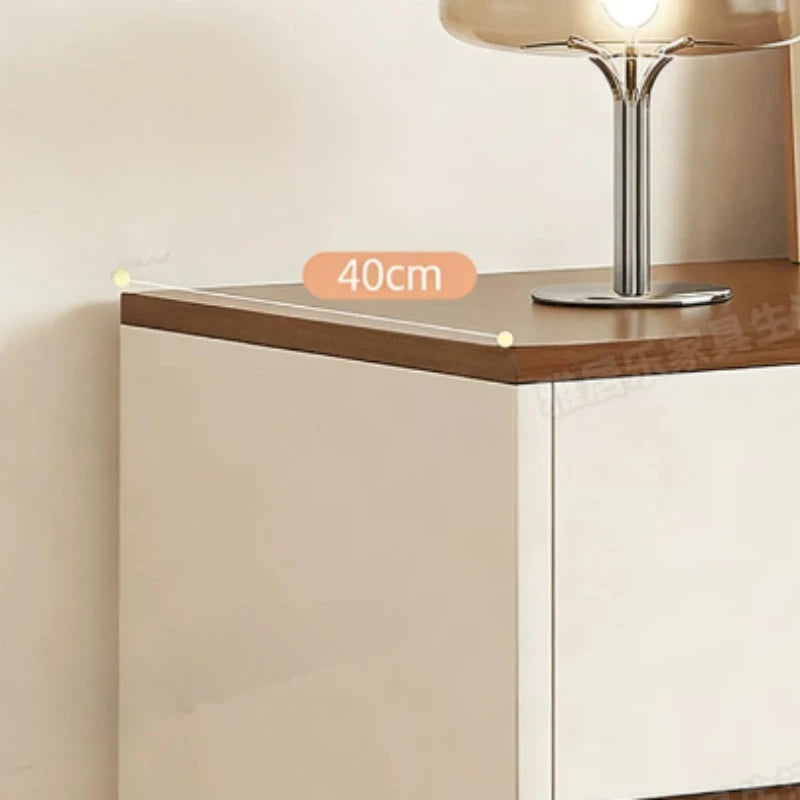 L-Shaped Corner Vanity Desk with Mirror & Stool