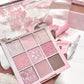 Chocolate Blush & Eyeshadow Palette – 9 Colors