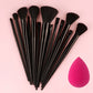 Makeup Brush Set (8–20pcs) – Foundation & Eyeshadow