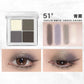 Judydoll 4-Color Eyeshadow Palette – Matte & Glitter Shades