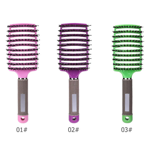 Women’s Scalp Massage Comb – Anti-Static Detangling Brush