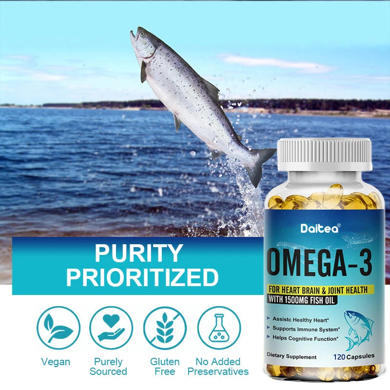Daitea Fish Oil Omega-3 – Heart & Brain Health