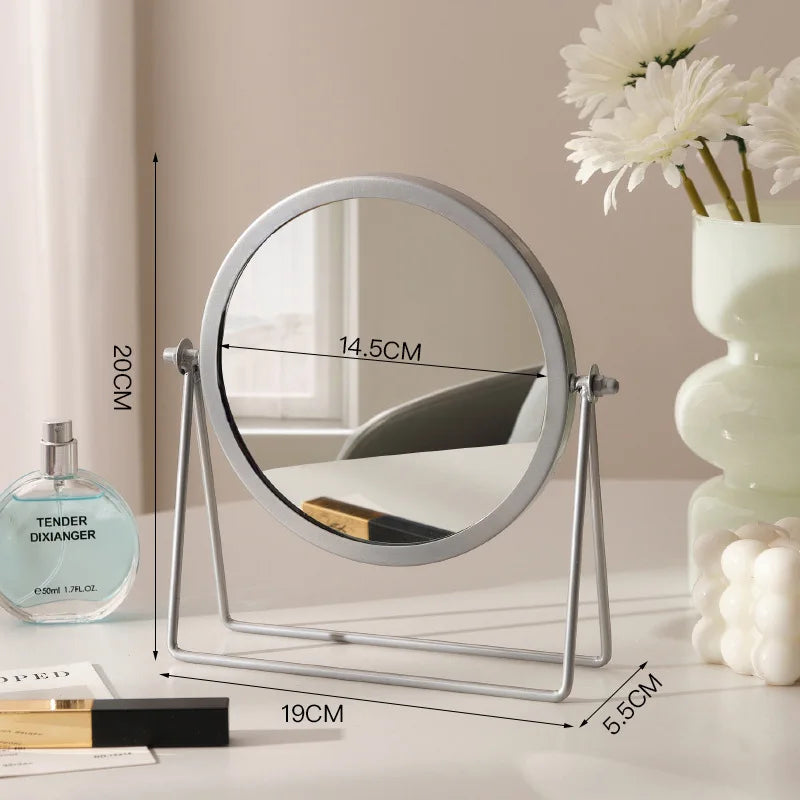 Oval Wall-Mount Vanity Mirror
