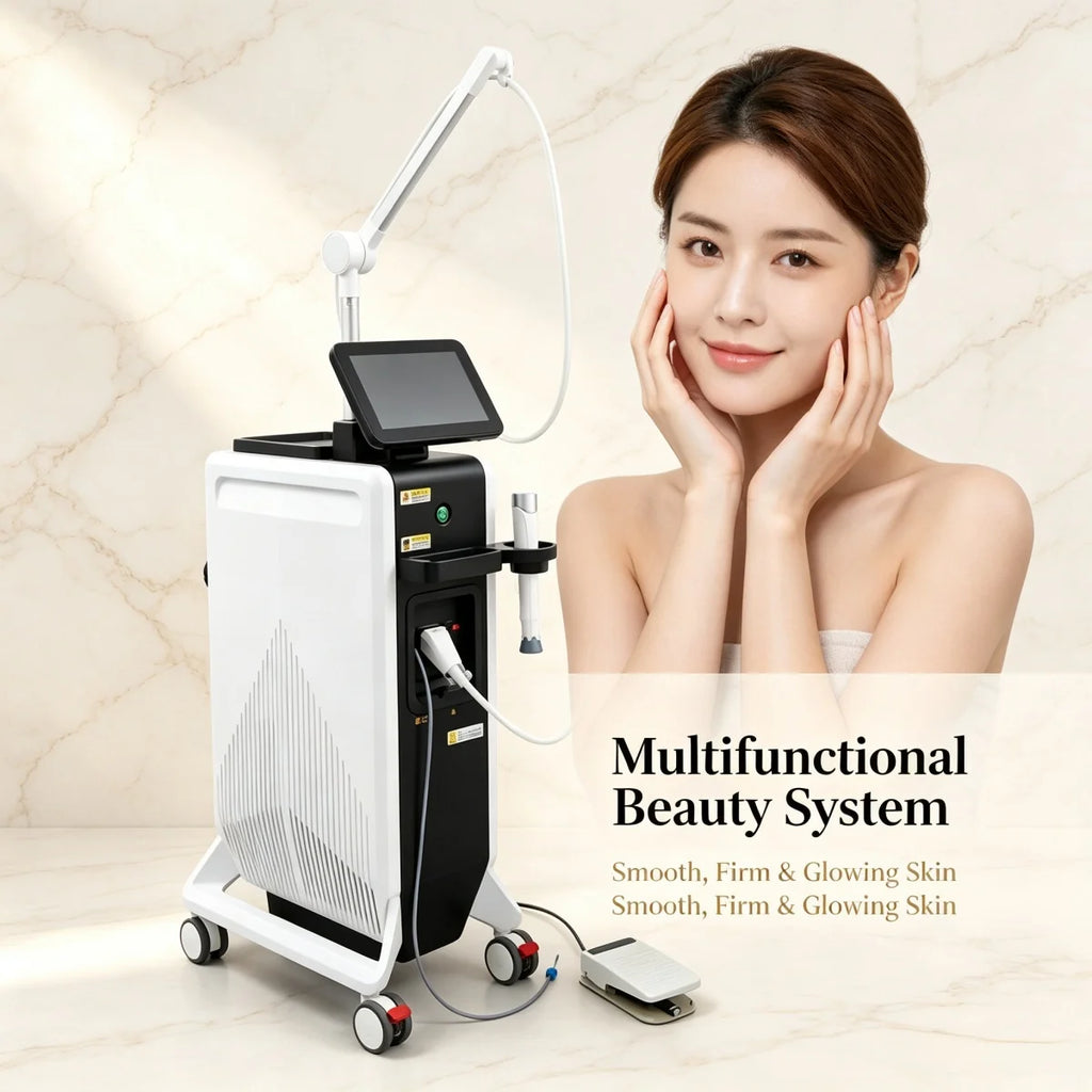 Myoslim Dual Frequency Monopolar Rf Facial Machine Skin Tightening Lifting Device