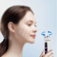 EMS Microcurrent Facial Heating Body Eye RF Face Lift Pulling Electric Rotating Roller Massage Beauty Device
