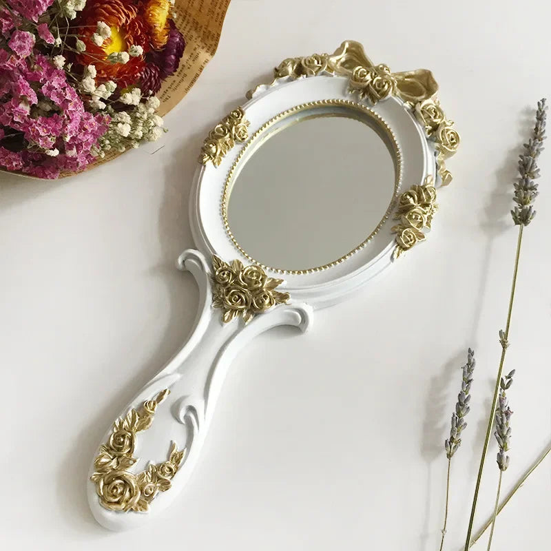 Vintage Handheld Vanity Mirror