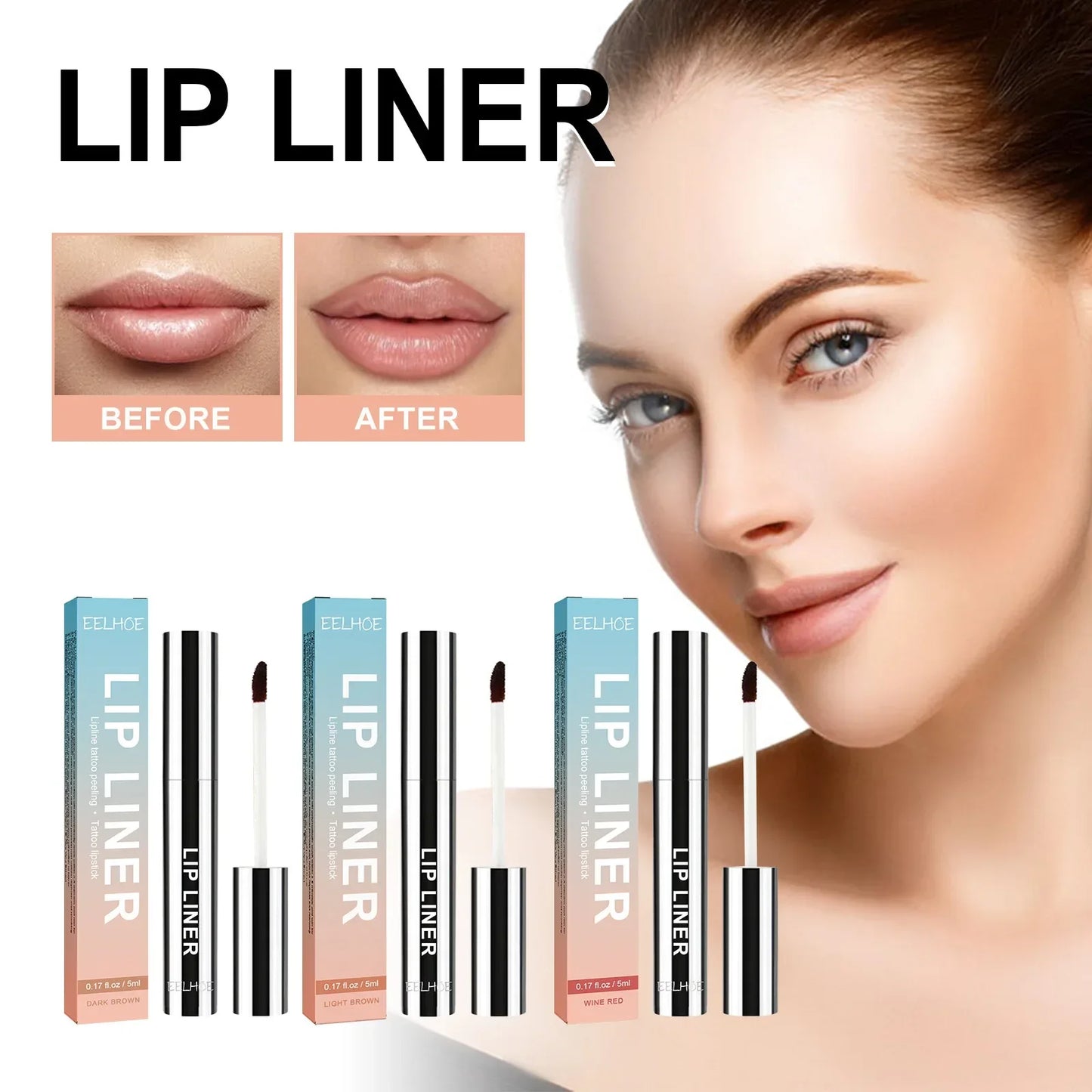 Peel-Off Lip Liner Tattoo Waterproof