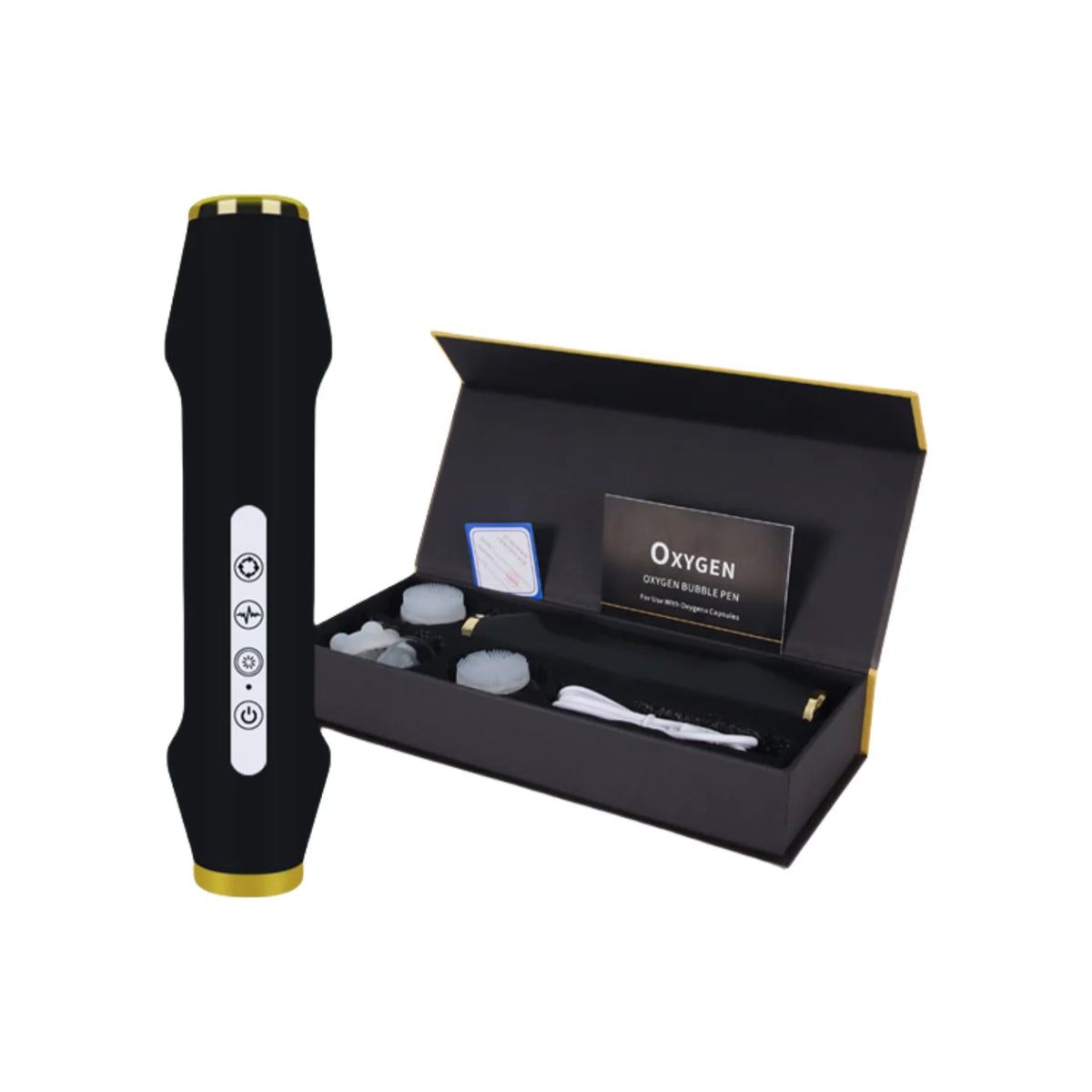 Facial Oxygen Bubble Cleanser Ultrasonic Led Massage Skin Device