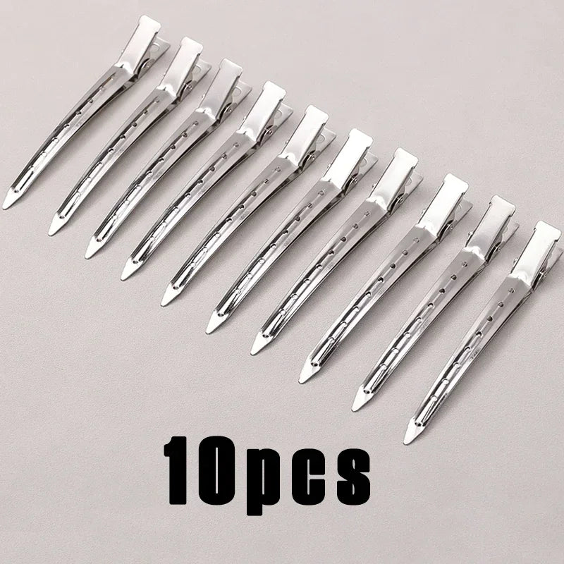 Stainless Steel Hair Clips – Salon Sectioning Pins