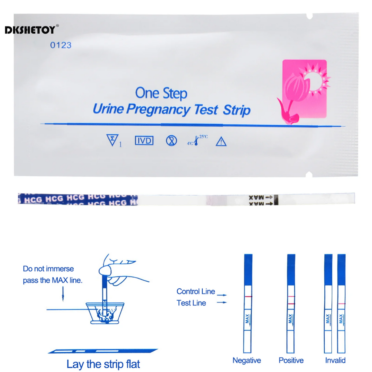 HCG Pregnancy Test Strips – Early Home Testing Kit