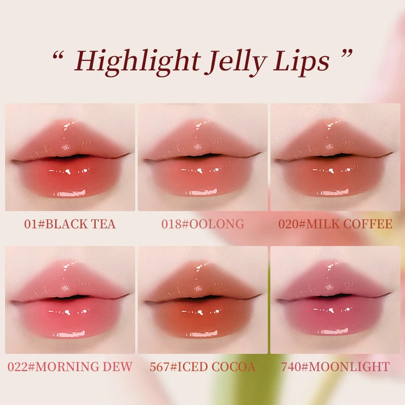 Crystal Lip Gloss Transparent Lip Oil