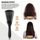 Boar Bristle Hair Brush – Wooden Paddle Scalp Massage Comb
