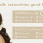 Mulberry Silk Scrunchies – Soft Pillow Hair Band (6CM)