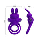 Vibrating Silicone Cock Ring – 10 Speeds