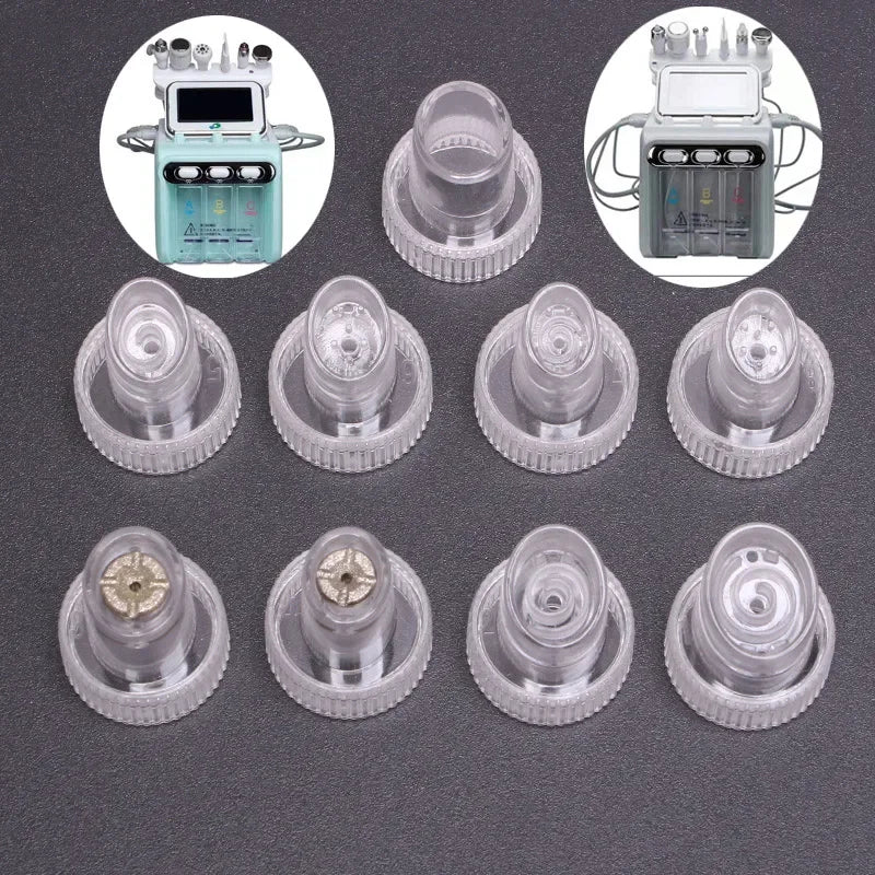 45PCS Facial Hydra Dermabrasion Tips Head Replacement For Water Oxygen Jet Peel