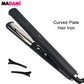 Titanium Flat Iron Curler – U-Shaped Professional Hair Styler